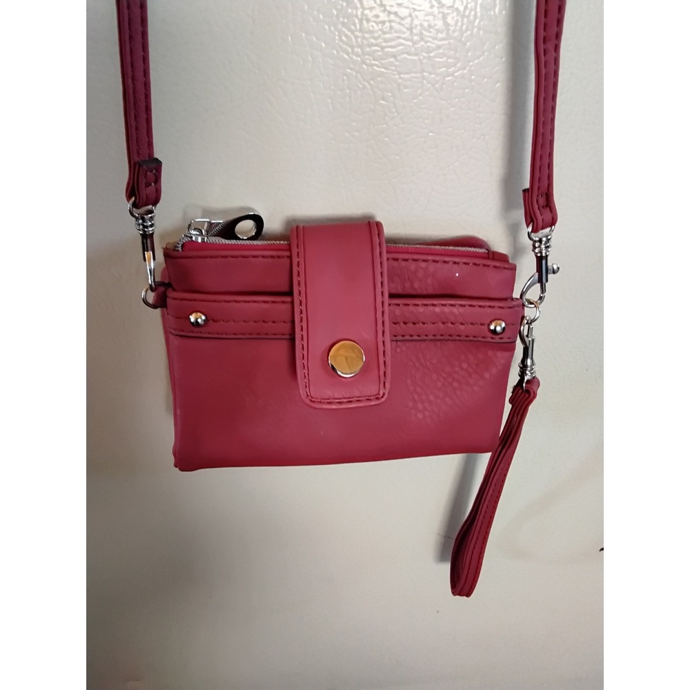 Relic Vicky Tab Multi Tomato Red Crossbody Wristlet Wallet Bag RLH5872616 NWT